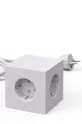 sivá Magnetická nabíjacia kocka Avolt Square 1, 2 x USB, 1,8 m