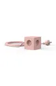 розовый Магнитный зарядный куб Avolt Square 1, 2 x USB, 1,8 m Unisex