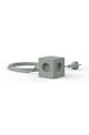 Μαγνητικός κύβος φόρτισης Avolt Square 1, 2 x USB, 1,8 m πράσινο SQ1.F.USB.GR