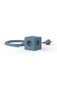 Magnetická nabíjacia kocka Avolt Square 1, 2 x USB, 1,8 m modrá SQ1.F.USB.BL