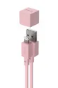 Avolt cavo usb per caricare Cable 1, USB A to Lightning, 1,8 m rosa