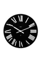 чорний Настінний годинник Alessi Firenze Unisex