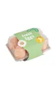 šarena Božićna čarapa Eat My Socks Fresh Eggs 3-pack Unisex