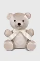 bézs Guess dekoratív plüss Velvet Teddy Bear Uniszex