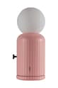 Лампа с безжично зарядно Lund London Skittle 2 w 1 LL.7476 розов AA00