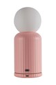 Всекидневна и спалня Лампа с безжично зарядно Lund London Skittle 2 w 1 LL.7476 розов