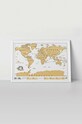 Скретч-карта Luckies of London Scratch Map® - Original барвистий LK.LUSCR