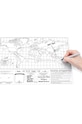 Скретч-карта Luckies of London Scratch Map® Travel Edition барвистий LK.LUKSTRA