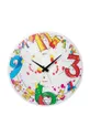 πολύχρωμο Ρολόι τοίχου Guzzini Number Time Unisex