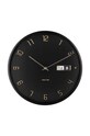 Karlsson zegar ścienny czarny KA5953BK