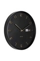 Karlsson zegar ścienny KA5953BK czarny AA00