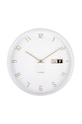 Nástěnné hodiny Karlsson bílá KA5953WH