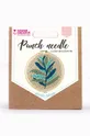 Κιτ κεντήματος Graine Creative Foliage Punch Needle Kit Ξύλο, Υφαντικό υλικό