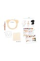 Graine Creative zestaw do haftowania Punch Needle Panda Kit 420207 multicolor AA00
