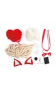 Sada DIY přívěšek Graine Creative Tressage Kit 750228 vícebarevná AA00