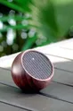 Gingko Design głośnik bezprzewodowy Tumbler Selfie Speaker Tworzywo sztuczne, drewno orzecha włoskiego