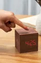Stolové hodiny Gingko Design Cube Plus Clock