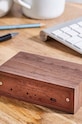 Вітальня та спальня Настільний годинник Gingko Design Flip Click Clock G003W8 коричневий