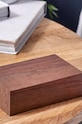 Настільний годинник Gingko Design Flip Click Clock G003W8 коричневий