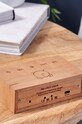 Настільний годинник Gingko Design Flip Click Clock бежевий G003C15