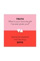 zestaw kart z pytaniami Truth or Dare - For Couples, English multicolor ABG304