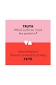zestaw kart z pytaniami Truth or Dare - For Couples, English ABG304 multicolor