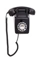 Fiksni telefon GPO Wall Push Button crna GPO55