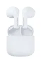 Brezžične slušalke Happy Plugs bela
