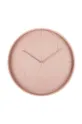 różowy Karlsson zegar ścienny Unisex