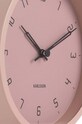 Salotto e camera Karlsson orologio da tavola KA5951PI rosa
