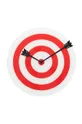 czerwony Balvi zegar ścienny Target Unisex