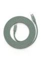 zelená Usb nabíjací kábel Avolt Cable 1, USB-C to Lightning, 2 m Unisex