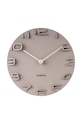 Karlsson ceas de perete On the Edge gri KA5311GY