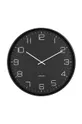 чорний Настінний годинник Karlsson Unisex