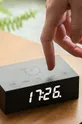 Gingko Design zegar stołowy Flip Click Clock : Drewno