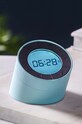 Будильник Gingko Design Edge Light голубой G001GN