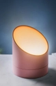 розовый Будильник Gingko Design Edge Light