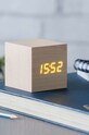 Gingko Design orologio da tavola Cube Click Clock GK08W18 beige AA00