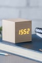 Gingko Design ceas de masă Cube Click Clock GK08W18 bej AA00