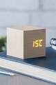 Salotto e camera Gingko Design orologio da tavola Cube Click Clock GK08W18 beige