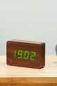 Gingko Design zegar stołowy Brick Click Clock : Płyta MDF