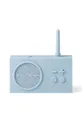modrá Bluetooth rádio Lexon Tykho 3 Unisex