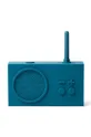 tyrkysová Bluetooth rádio Lexon Tykho 3 Unisex