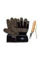 Vrtlarski set Gentlemen's Hardware Leather Gloves & Root Lifter 2-pack šarena