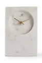 biały S|P Collection zegar stołowy Zone Unisex