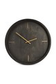 Nástenné hodiny S|P Collection Wood čierna 825078