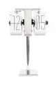 biały Karlsson zegar klapkowy Flip Clock No Case Mini Unisex