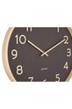 Гостиная и спальня Настенные часы Karlsson Pure Wood KA5852BK чёрный