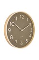 Настенные часы Karlsson Pure Wood KA5852MG зелёный AA00