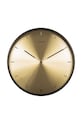 Karlsson ceas de perete Finesse galben KA5864GD